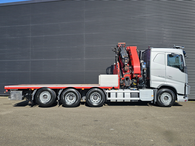 Vrachtwagen met open laadbak, Kraanwagen Volvo FH540 / EFFER 525S / JIB 4S-HD / 8x4/4: afbeelding 8
