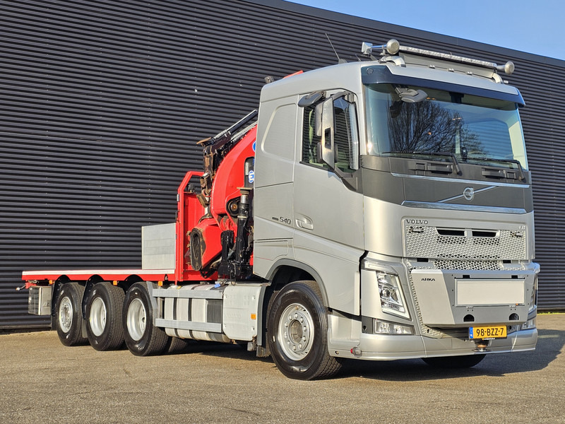 Vrachtwagen met open laadbak, Kraanwagen Volvo FH540 / EFFER 525S / JIB 4S-HD / 8x4/4: afbeelding 11