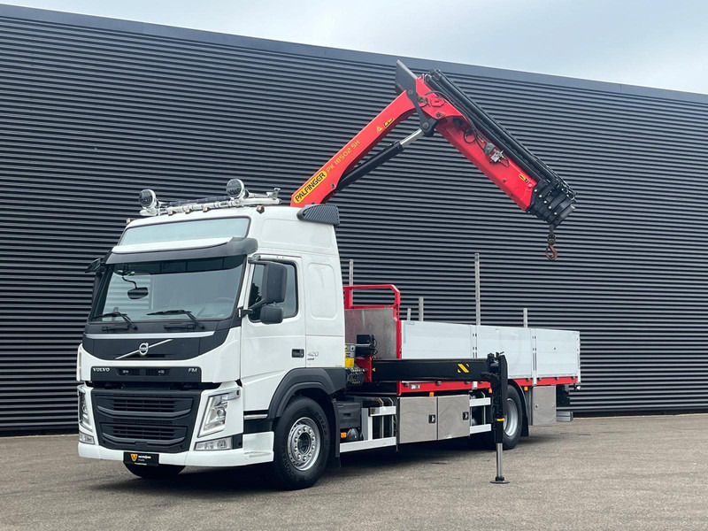 Vrachtwagen met open laadbak, Kraanwagen Volvo FM420 4x2 / PALFINGER 18502 - 17 mtr / CRANE / KRAN: afbeelding 20