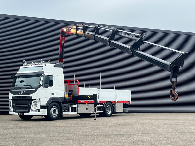 Volvo FM420 4x2 / PALFINGER 18502 - 17 mtr / CRANE / KRAN - Vrachtwagen met open laadbak, Kraanwagen: afbeelding 2 Volvo FM420 4x2 / PALFINGER 18502 - 17 mtr / CRANE / KRAN - Vrachtwagen met open laadbak, Kraanwagen: afbeelding 2