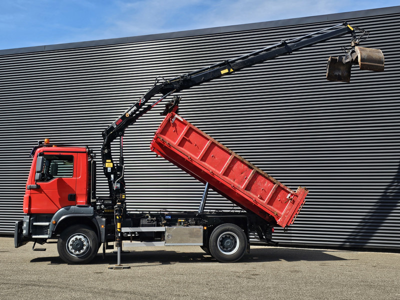 MAN TGM 18.250 / 4X4 / EEV / HIAB CRANE + TIPPER / SPRING - Vrachtwagen, Kraanwagen: afbeelding 2 MAN TGM 18.250 / 4X4 / EEV / HIAB CRANE + TIPPER / SPRING - Vrachtwagen, Kraanwagen: afbeelding 2