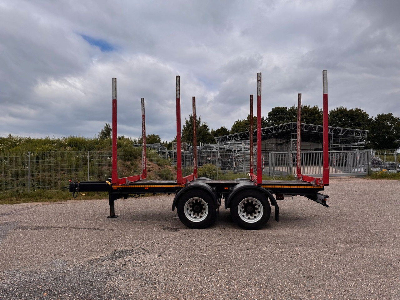 Goldhofer Glogger 2 Achser 14,5 m 18 to. Holztransporter - Hout aanhanger: afbeelding 1 Goldhofer Glogger 2 Achser 14,5 m 18 to. Holztransporter - Hout aanhanger: afbeelding 1