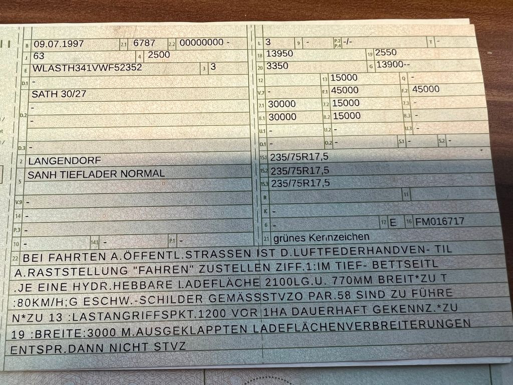 Langendorf Tiefbett mit Rampen Hydraulisch Langendorf Tiefbett mit Rampen Hydraulisch - Dieplader oplegger: afbeelding 2 Langendorf Tiefbett mit Rampen Hydraulisch Langendorf Tiefbett mit Rampen Hydraulisch - Dieplader oplegger: afbeelding 2