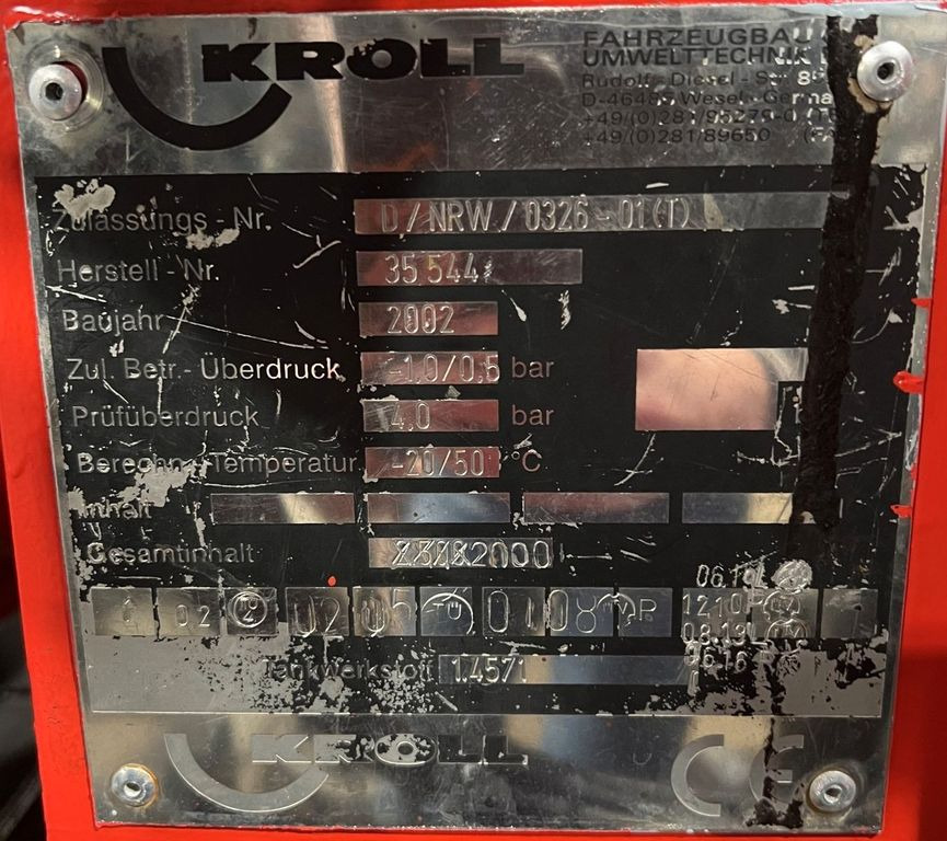 MAN 10.180 Saug & Druck & Spülwagen & Funk Euro 6 MAN 10.180 Saug & Druck & Spülwagen - Vacuümwagen: afbeelding 5 MAN 10.180 Saug & Druck & Spülwagen & Funk Euro 6 MAN 10.180 Saug & Druck & Spülwagen - Vacuümwagen: afbeelding 5