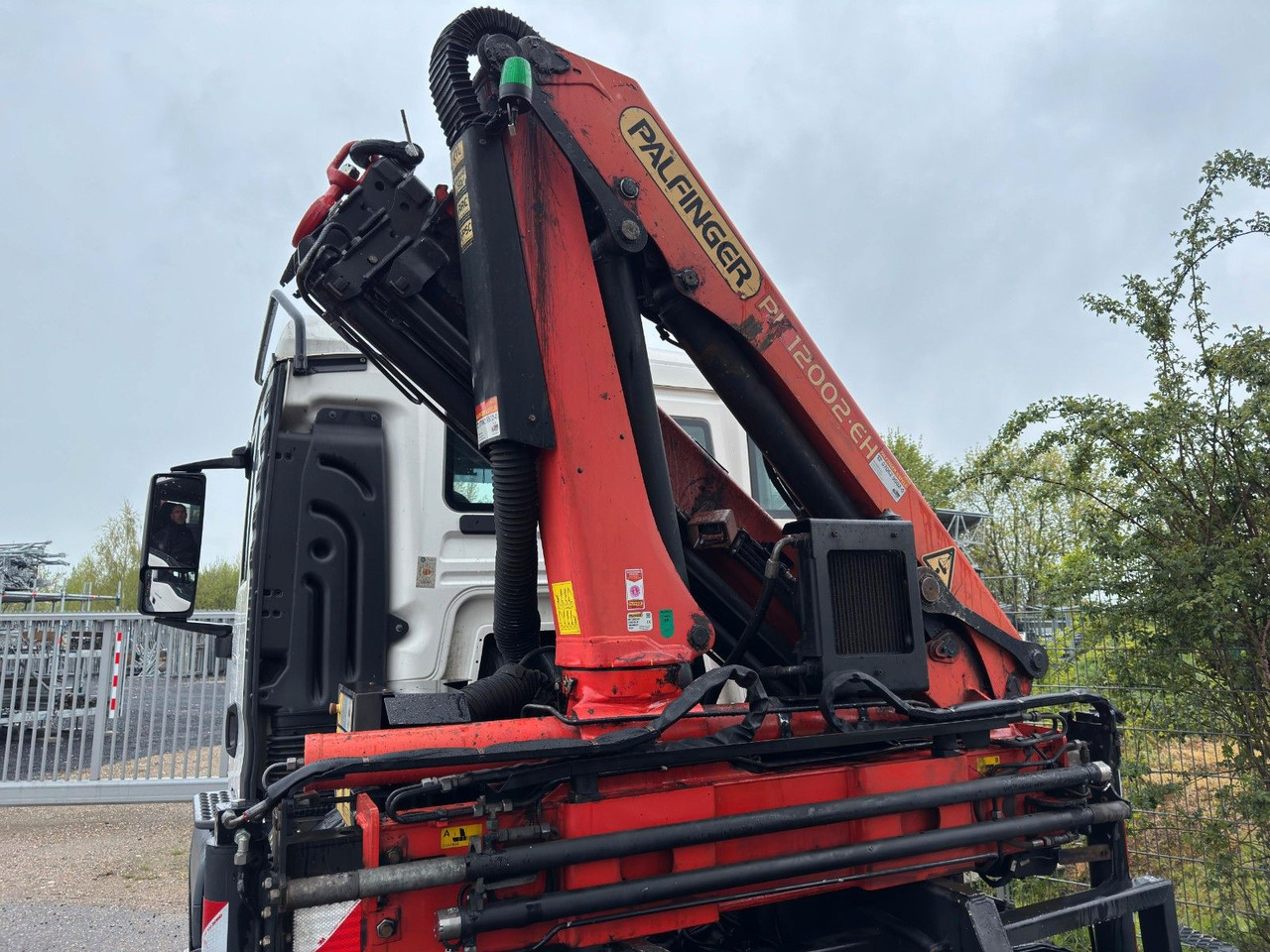 MAN 26.360 TGS Pafinger PK12002 Glaskipper 2 Trennw. - Kraanwagen: afbeelding 3 MAN 26.360 TGS Pafinger PK12002 Glaskipper 2 Trennw. - Kraanwagen: afbeelding 3