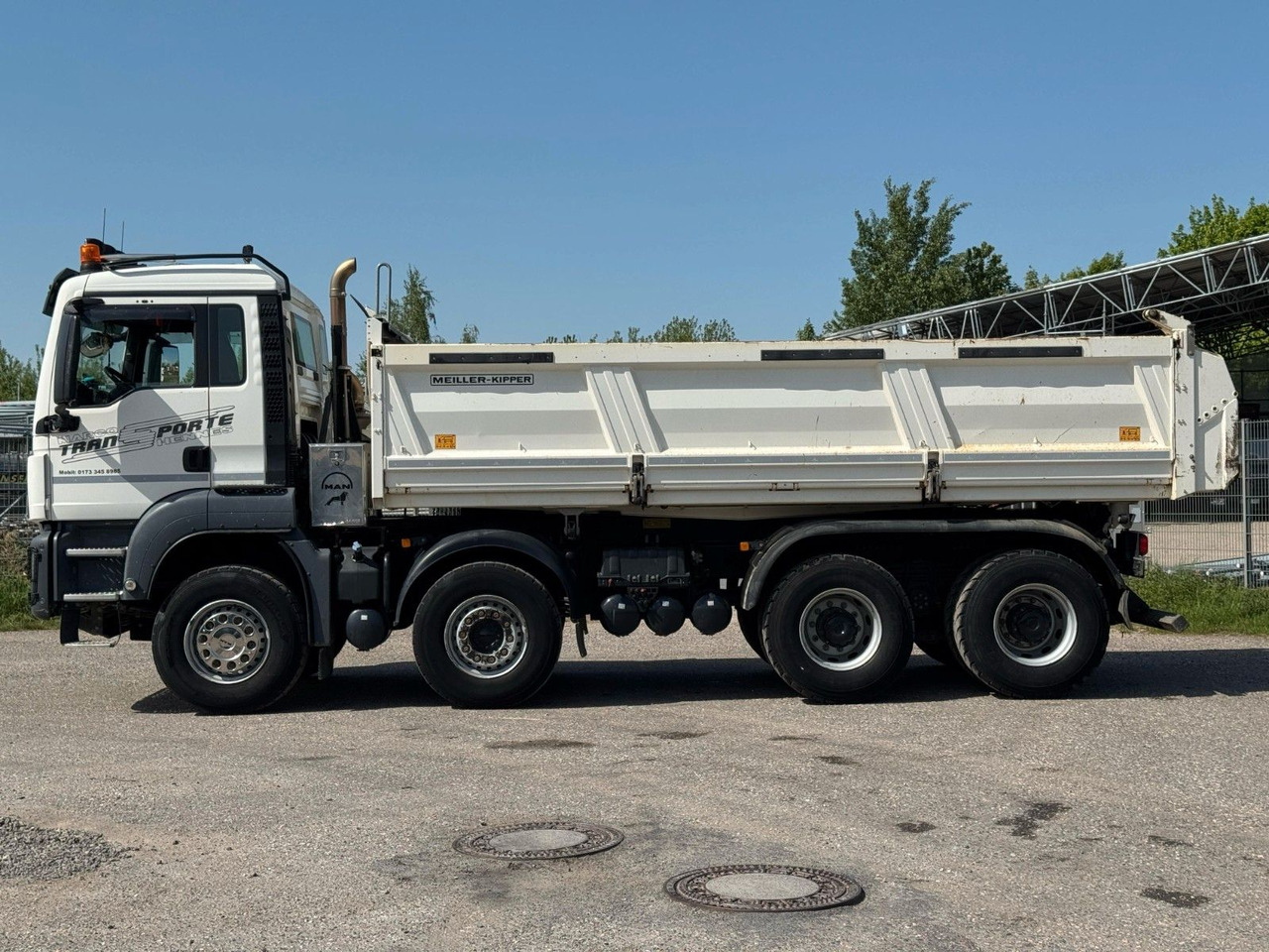 MAN 35.460 8x4 Meiller 3S. Kipper Bordmatik Retarder - Kipper vrachtwagen: afbeelding 5 MAN 35.460 8x4 Meiller 3S. Kipper Bordmatik Retarder - Kipper vrachtwagen: afbeelding 5