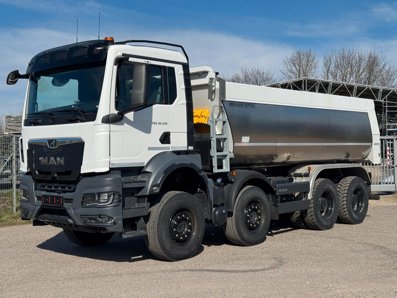 MAN 35.510 TGS Meiller P430 Thermomulde Top Zustand! - Kipper vrachtwagen: afbeelding 2 MAN 35.510 TGS Meiller P430 Thermomulde Top Zustand! - Kipper vrachtwagen: afbeelding 2