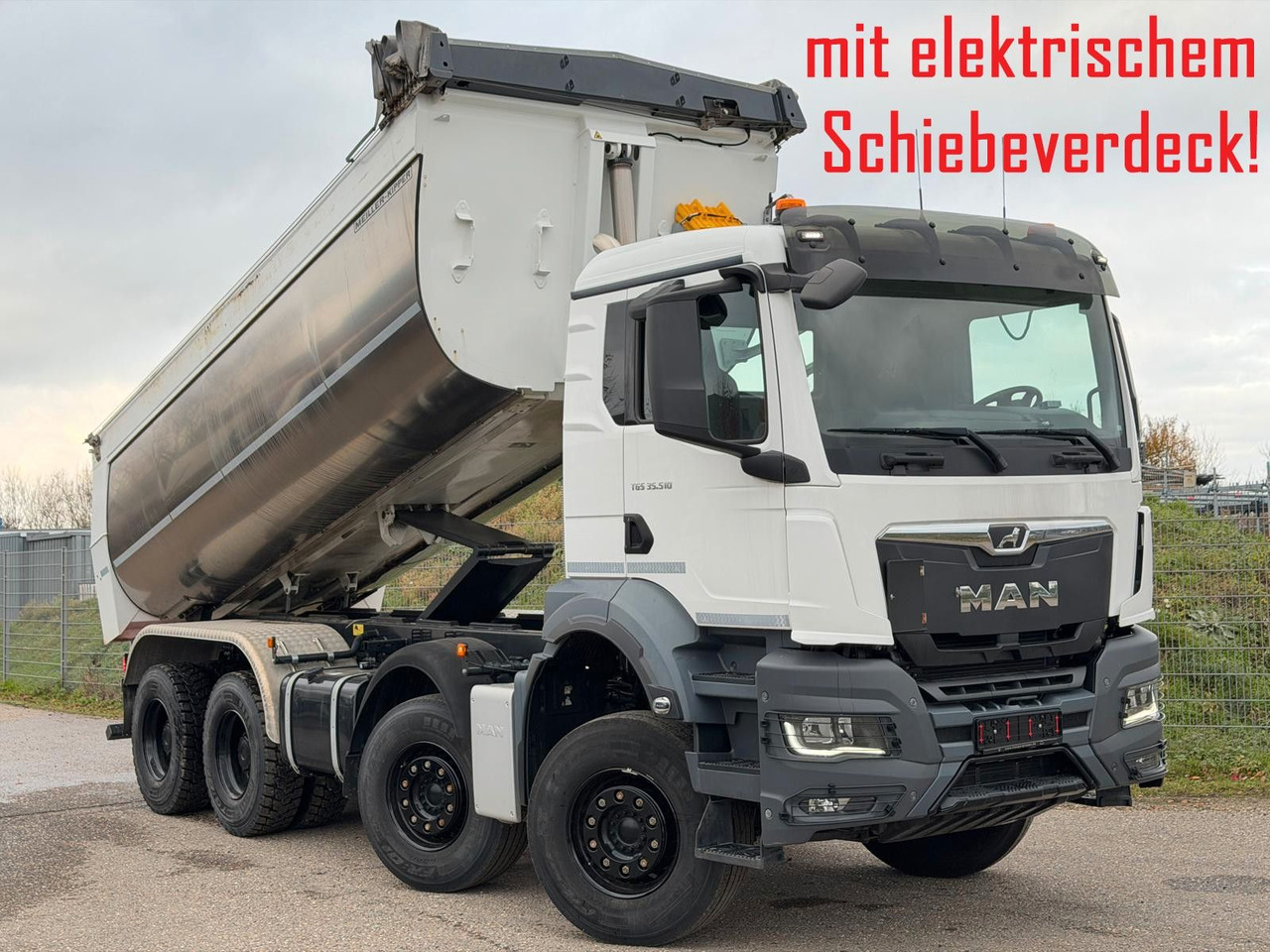 MAN 35.510 TGS | Meiller Thermo | E-Verdeck | TOP - Kipper vrachtwagen: afbeelding 1 MAN 35.510 TGS | Meiller Thermo | E-Verdeck | TOP - Kipper vrachtwagen: afbeelding 1