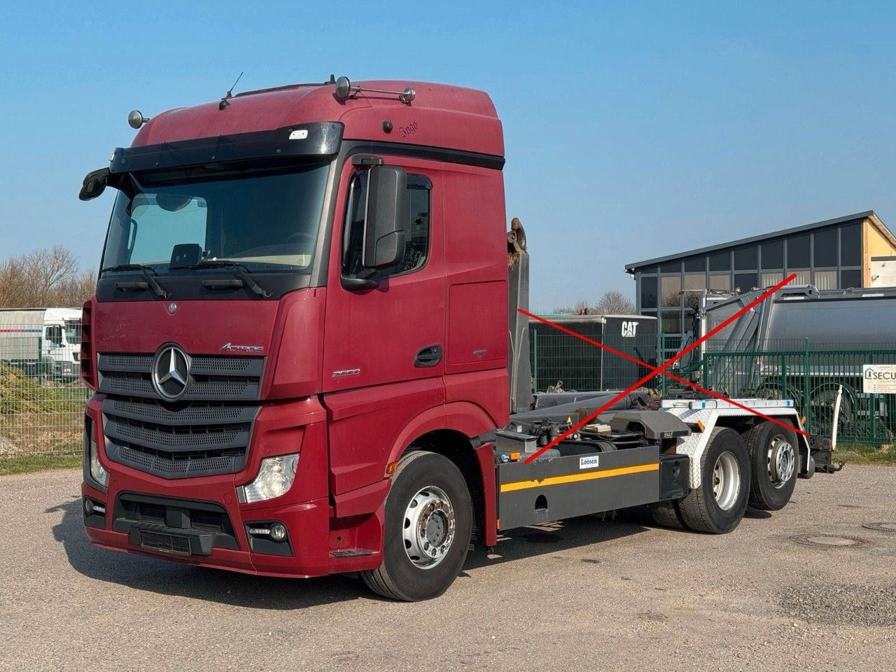 Mercedes-Benz 2558 6x2 Fahrgestell Chassis | Retarder | Klima - Chassis vrachtwagen: afbeelding 3 Mercedes-Benz 2558 6x2 Fahrgestell Chassis | Retarder | Klima - Chassis vrachtwagen: afbeelding 3