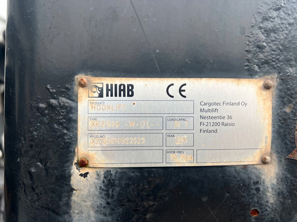 Multilift XR 21 Abrollkipperaufbau 3 Achser - Haakarmsysteem vrachtwagen: afbeelding 3 Multilift XR 21 Abrollkipperaufbau 3 Achser - Haakarmsysteem vrachtwagen: afbeelding 3