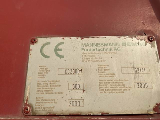 Terex Demag CC2800 - Rupskraan: afbeelding 5 Terex Demag CC2800 - Rupskraan: afbeelding 5