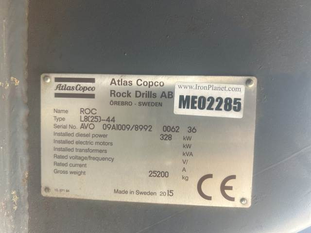 Atlas Copco ROCL8 - Boormachine: afbeelding 5 Atlas Copco ROCL8 - Boormachine: afbeelding 5