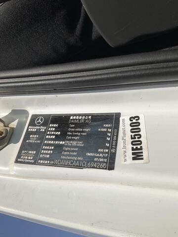 Mercedes-Benz Actros 4141 - Betonpomp: afbeelding 5 Mercedes-Benz Actros 4141 - Betonpomp: afbeelding 5