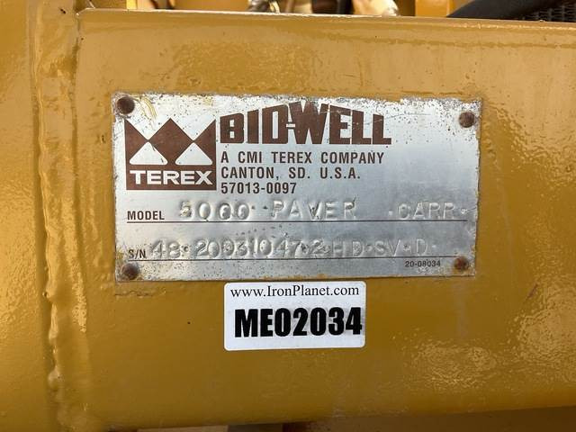 Terex/Bid-Well 5000 - Slipform paver: afbeelding 5 Terex/Bid-Well 5000 - Slipform paver: afbeelding 5