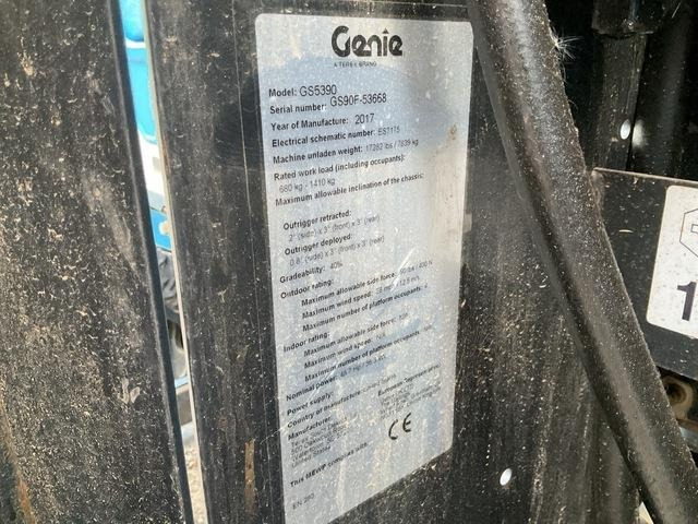 Genie GS5390 - Schaarlift: afbeelding 5 Genie GS5390 - Schaarlift: afbeelding 5