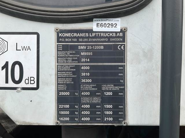 Konecrane SMV 25-1200B - Diesel heftruck: afbeelding 5 Konecrane SMV 25-1200B - Diesel heftruck: afbeelding 5
