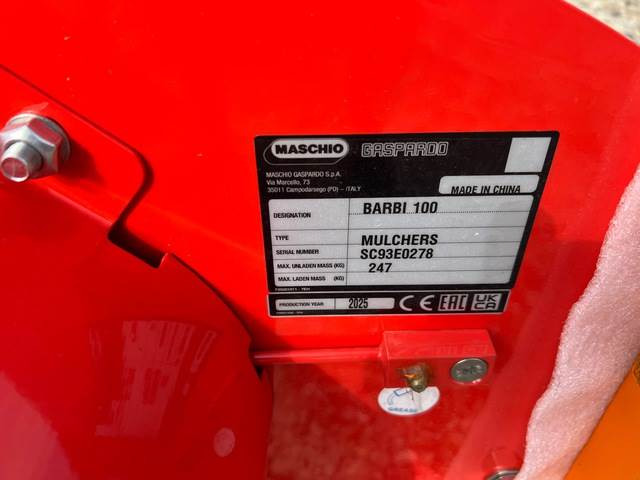 Maschio Gaspardo Barbi 100 HA20 - Klepelmaaier: afbeelding 5 Maschio Gaspardo Barbi 100 HA20 - Klepelmaaier: afbeelding 5