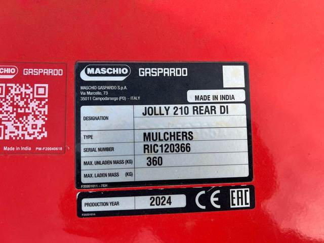 Maschio Gaspardo Jolly 210 - Gazonmaaier: afbeelding 5 Maschio Gaspardo Jolly 210 - Gazonmaaier: afbeelding 5