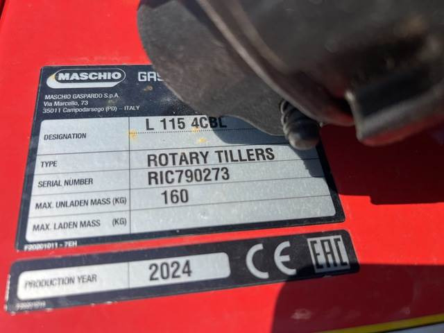 Maschio Gaspardo L115 4CBL - Grondfrees: afbeelding 5 Maschio Gaspardo L115 4CBL - Grondfrees: afbeelding 5