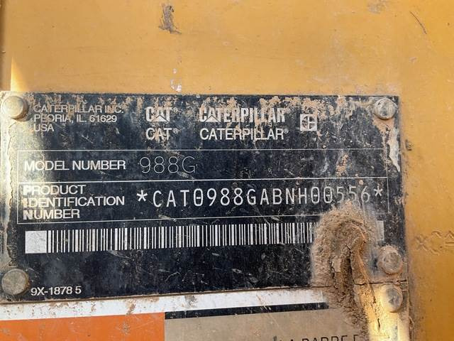 CAT 988G - Wiellader: afbeelding 5 CAT 988G - Wiellader: afbeelding 5