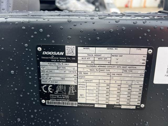 Doosan B20T-7 PLUS - Elektrische heftruck: afbeelding 5 Doosan B20T-7 PLUS - Elektrische heftruck: afbeelding 5