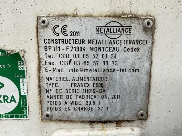 Metalliance Franex F606 - Asfaltafwerkmachine: afbeelding 5 Metalliance Franex F606 - Asfaltafwerkmachine: afbeelding 5