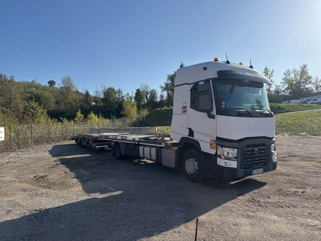 Renault T430 - Trekker, Dieplader oplegger: afbeelding 4 Renault T430 - Trekker, Dieplader oplegger: afbeelding 4