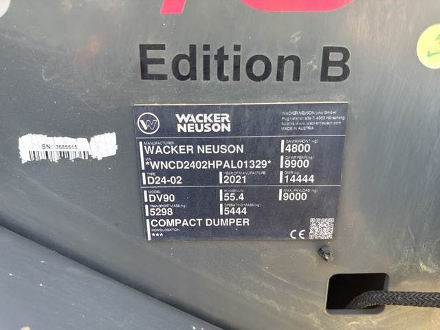 Wacker Neuson DV90 Dual View - Kiepwagen: afbeelding 5 Wacker Neuson DV90 Dual View - Kiepwagen: afbeelding 5