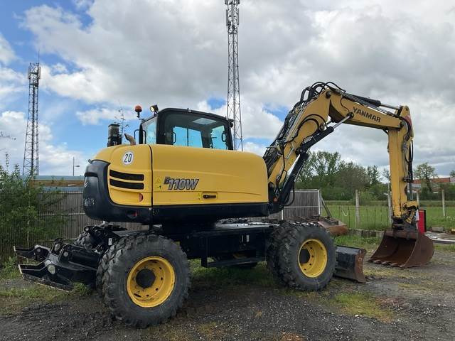 Yanmar B110W - Mobiele graafmachine: afbeelding 3 Yanmar B110W - Mobiele graafmachine: afbeelding 3