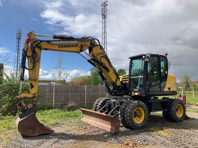 Yanmar B110W - Mobiele graafmachine: afbeelding 1 Yanmar B110W - Mobiele graafmachine: afbeelding 1
