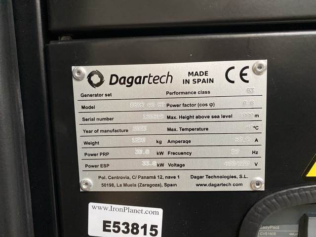 Dagartech DGDR 40 ST - Industrie generator: afbeelding 5 Dagartech DGDR 40 ST - Industrie generator: afbeelding 5
