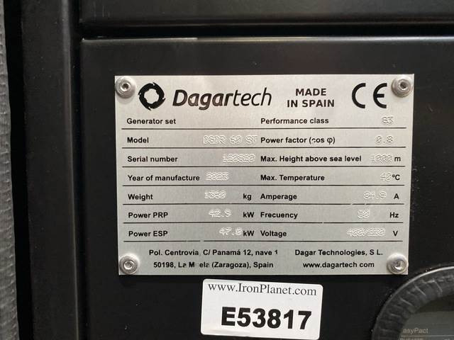 Dagartech DGDR 60 ST - Industrie generator: afbeelding 5 Dagartech DGDR 60 ST - Industrie generator: afbeelding 5