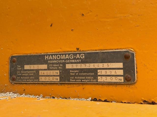 Hanomag 55D - Wiellader: afbeelding 5 Hanomag 55D - Wiellader: afbeelding 5