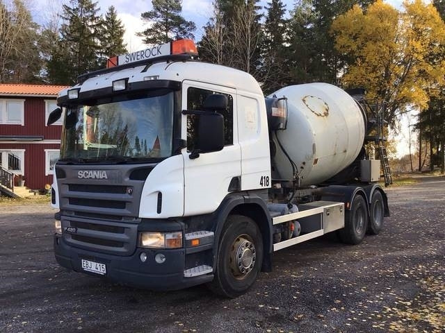 Scania P420LB - Betonmixer: afbeelding 1 Scania P420LB - Betonmixer: afbeelding 1