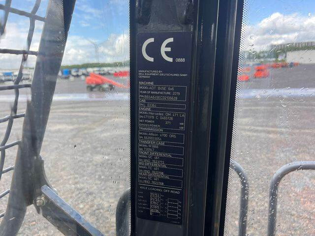 Bell B45E - Kiepwagen met knikbesturing: afbeelding 5 Bell B45E - Kiepwagen met knikbesturing: afbeelding 5