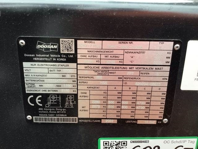 Doosan B25X-7 PLUS - Elektrische heftruck: afbeelding 5 Doosan B25X-7 PLUS - Elektrische heftruck: afbeelding 5
