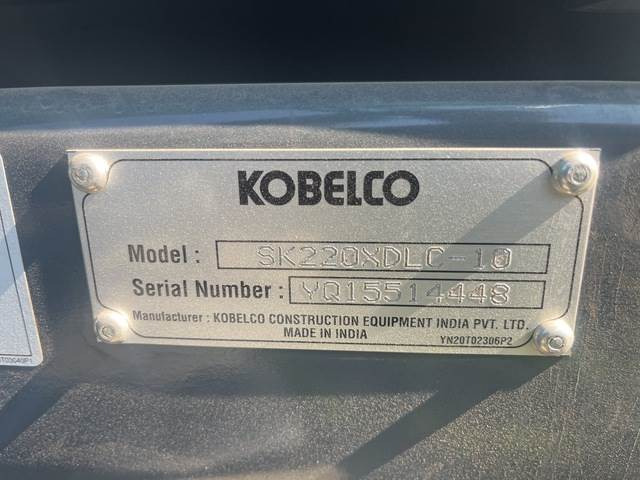 Kobelco SK220XDLC-10 - Rupsgraafmachine: afbeelding 5 Kobelco SK220XDLC-10 - Rupsgraafmachine: afbeelding 5