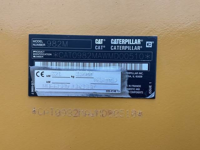 CAT 982M - Wiellader: afbeelding 5 CAT 982M - Wiellader: afbeelding 5
