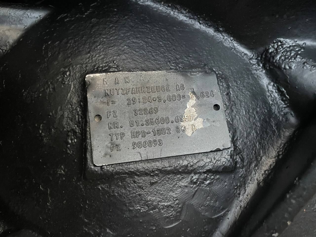 MAN HD 7, 13 Tonnen HPD 1382 - Differentieel voor Vrachtwagen: afbeelding 2 MAN HD 7, 13 Tonnen HPD 1382 - Differentieel voor Vrachtwagen: afbeelding 2