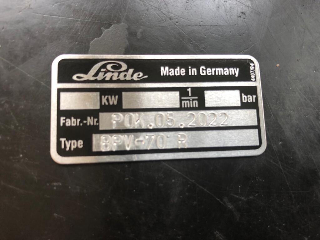 LINDE BPV 70 R - Hydraulische pomp voor Bouwmachine: afbeelding 4 LINDE BPV 70 R - Hydraulische pomp voor Bouwmachine: afbeelding 4