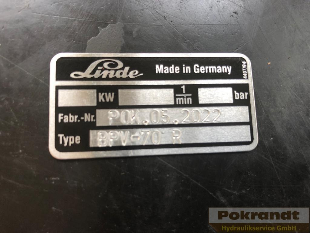 Linde BPV 70 R - Hydraulische pomp voor Bouwmachine: afbeelding 4 Linde BPV 70 R - Hydraulische pomp voor Bouwmachine: afbeelding 4