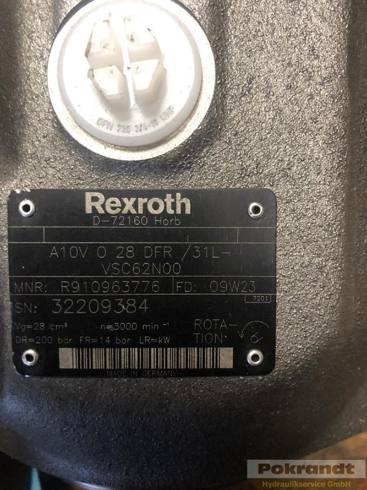 Rexroth Bosch A10VO28DFR 31L VSC62N00 - Hydraulische pomp: afbeelding 2 Rexroth Bosch A10VO28DFR 31L VSC62N00 - Hydraulische pomp: afbeelding 2