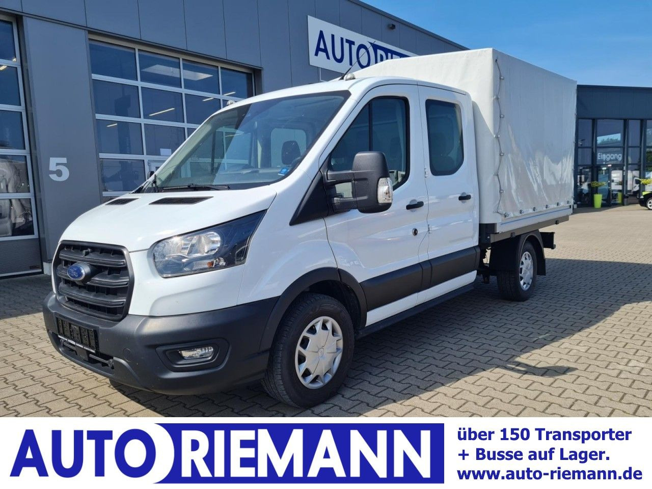 Ford Transit 350 Doka Plane L2 Trend KLIMA TEMPOMAT - Bestelwagen open laadbak, Bestelwagen met dubbele cabine: afbeelding 1 Ford Transit 350 Doka Plane L2 Trend KLIMA TEMPOMAT - Bestelwagen open laadbak, Bestelwagen met dubbele cabine: afbeelding 1