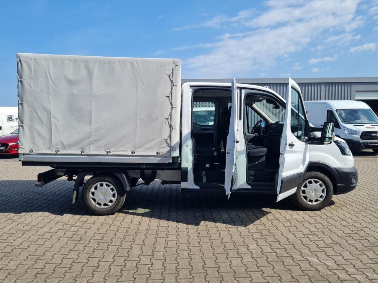 Ford Transit 350 Doka TDci Trend L2 Plane KLIMA TEMPO - Bestelwagen open laadbak, Bestelwagen met dubbele cabine: afbeelding 4 Ford Transit 350 Doka TDci Trend L2 Plane KLIMA TEMPO - Bestelwagen open laadbak, Bestelwagen met dubbele cabine: afbeelding 4