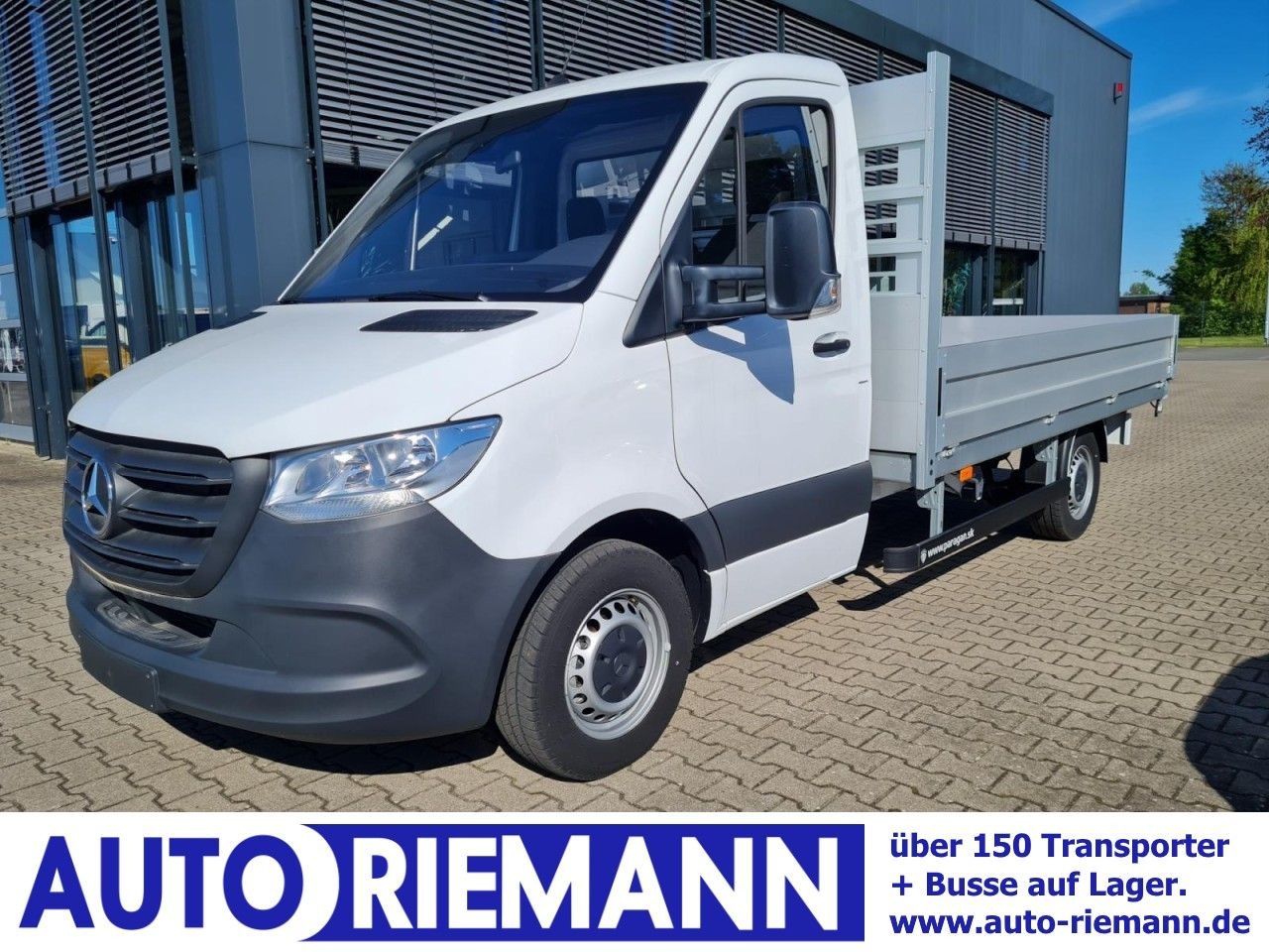 Mercedes-Benz Sprinter 315 CDI Pritsche MR L3 KLIMA TEMPOMAT - Bestelwagen open laadbak: afbeelding 1 Mercedes-Benz Sprinter 315 CDI Pritsche MR L3 KLIMA TEMPOMAT - Bestelwagen open laadbak: afbeelding 1