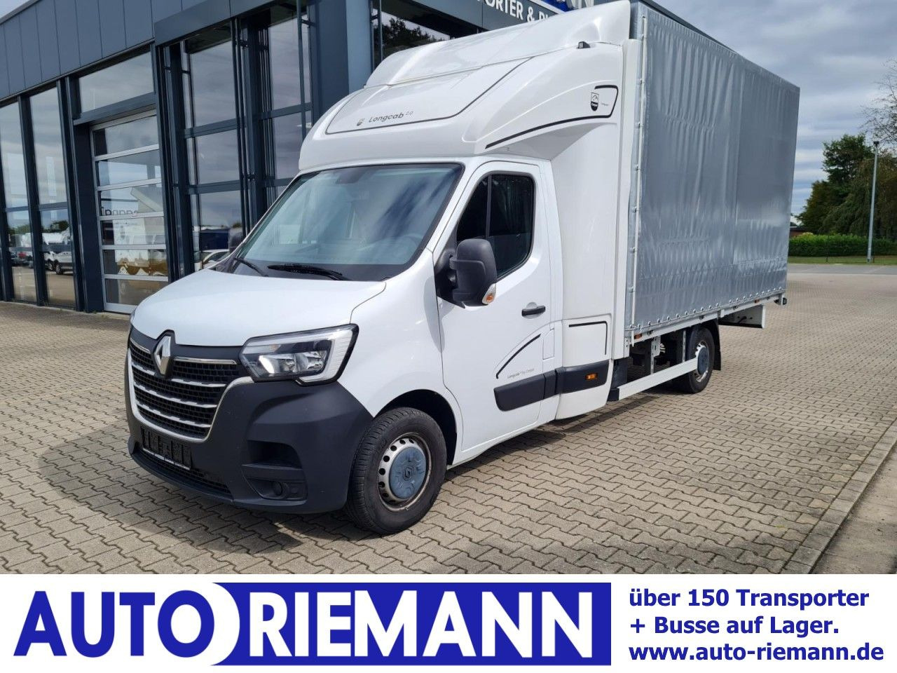 Renault Master 3,5t Pritsche Plane Schlafkab. dCi 165 KL - Schuifzeilen bestelwagen: afbeelding 1 Renault Master 3,5t Pritsche Plane Schlafkab. dCi 165 KL - Schuifzeilen bestelwagen: afbeelding 1