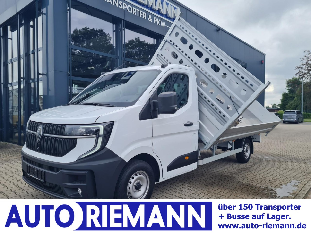 Renault Master 35 New 3 Seiten Kipper AHK KLIMA PLANE TEMPO - Kipper bestelwagen: afbeelding 1 Renault Master 35 New 3 Seiten Kipper AHK KLIMA PLANE TEMPO - Kipper bestelwagen: afbeelding 1