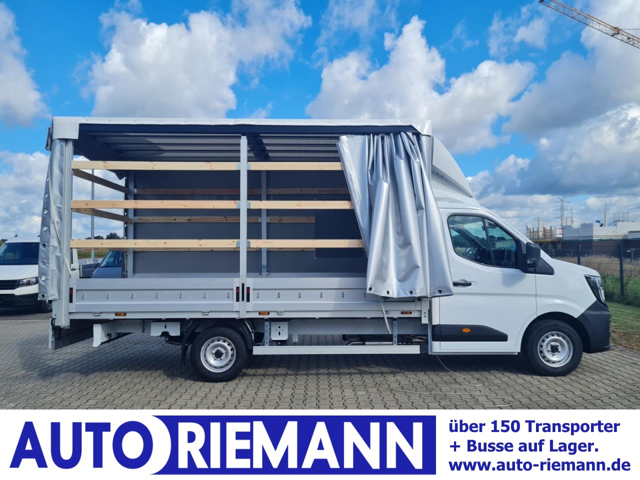 Renault Master 35 Pritsche Schiebe Plane KLIMA TEMPOMAT - Schuifzeilen bestelwagen: afbeelding 1 Renault Master 35 Pritsche Schiebe Plane KLIMA TEMPOMAT - Schuifzeilen bestelwagen: afbeelding 1