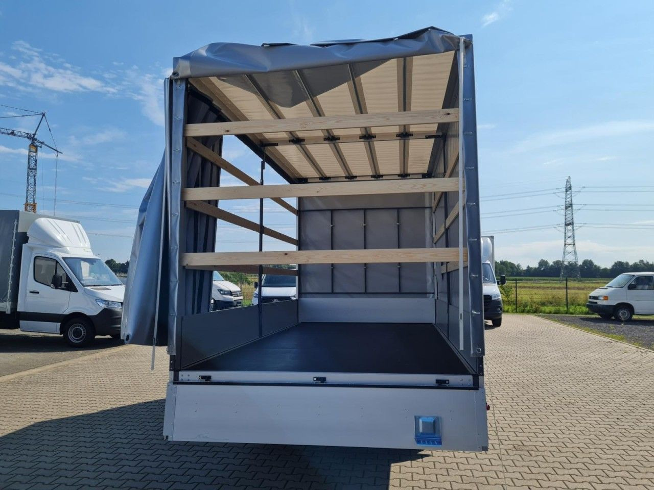 Schuifzeilen bestelwagen Renault Master 35 Pritsche Schiebe Plane dCi 170: afbeelding 20