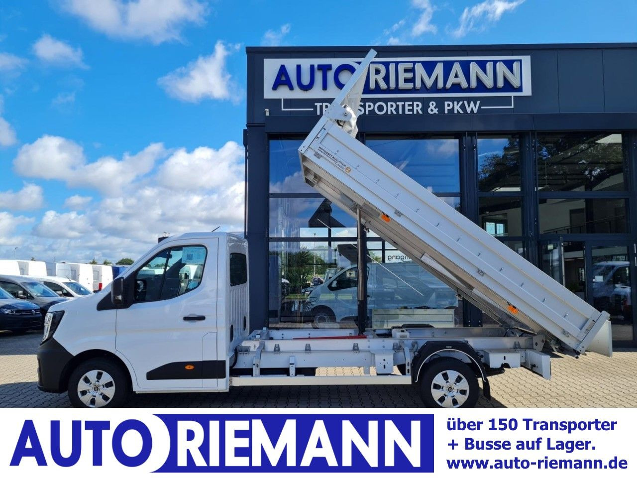 Renault Master New 35 Kipper Luftfederung Navi App, Klim - Kipper bestelwagen: afbeelding 1 Renault Master New 35 Kipper Luftfederung Navi App, Klim - Kipper bestelwagen: afbeelding 1